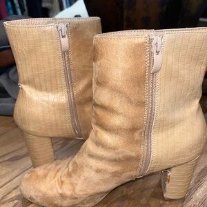 Stylish Tan Ankle Boots